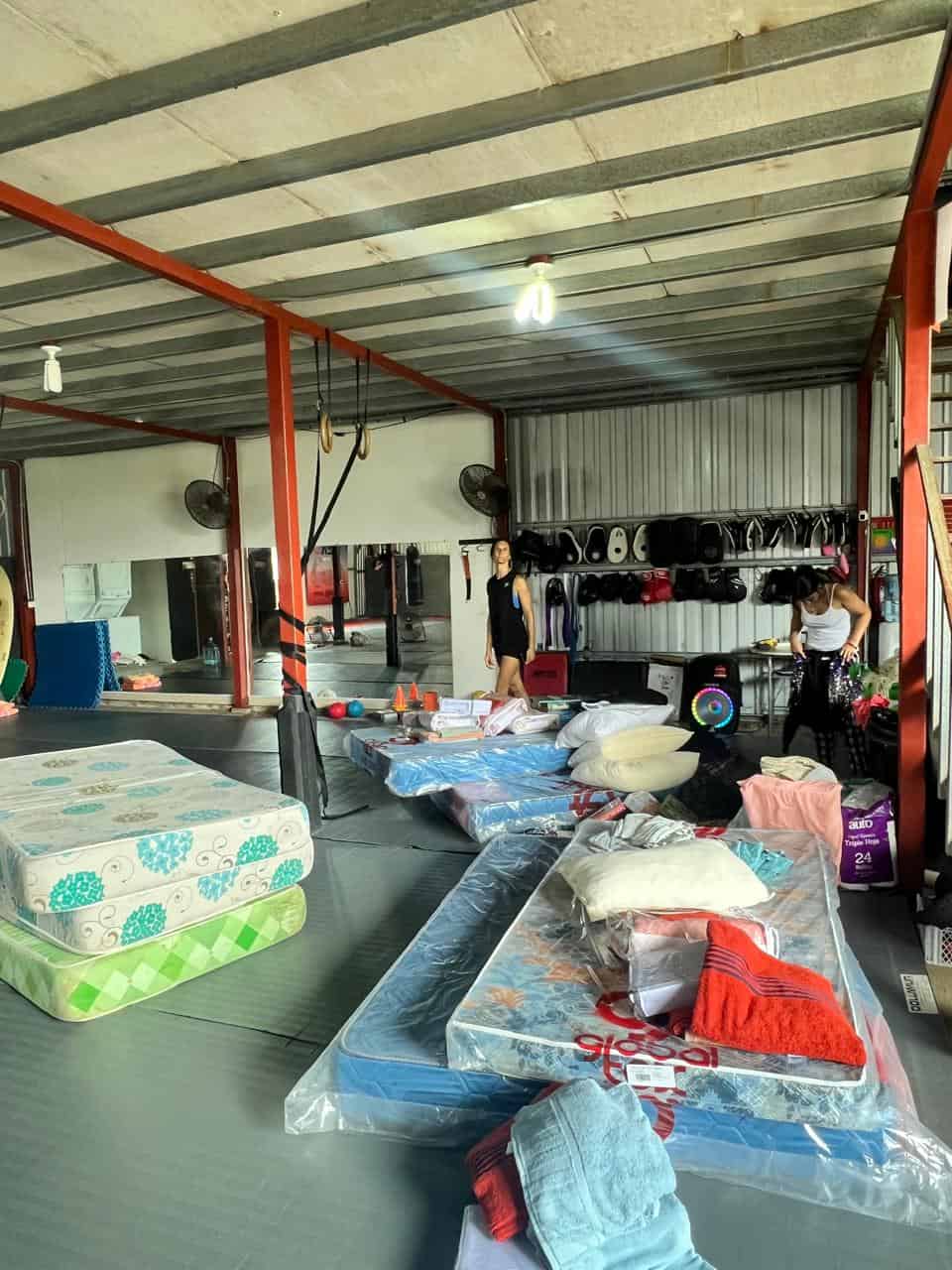 Hero Kids staff and volunteers providing disaster relief and emergency support in Tamarindo, Costa Rica