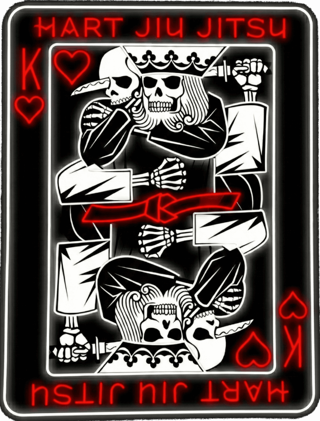 Hart Jiu Jitsu King of Hearts