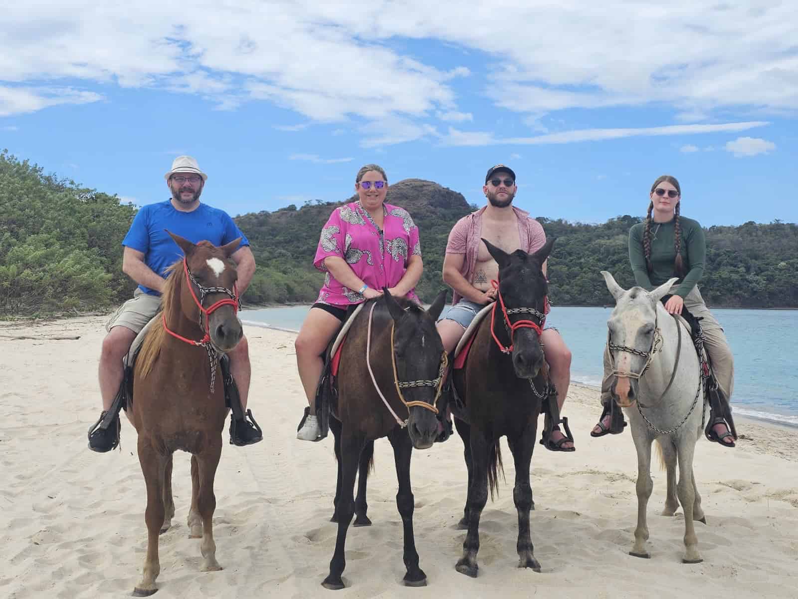 Costa Rica team-building horseback riding experience