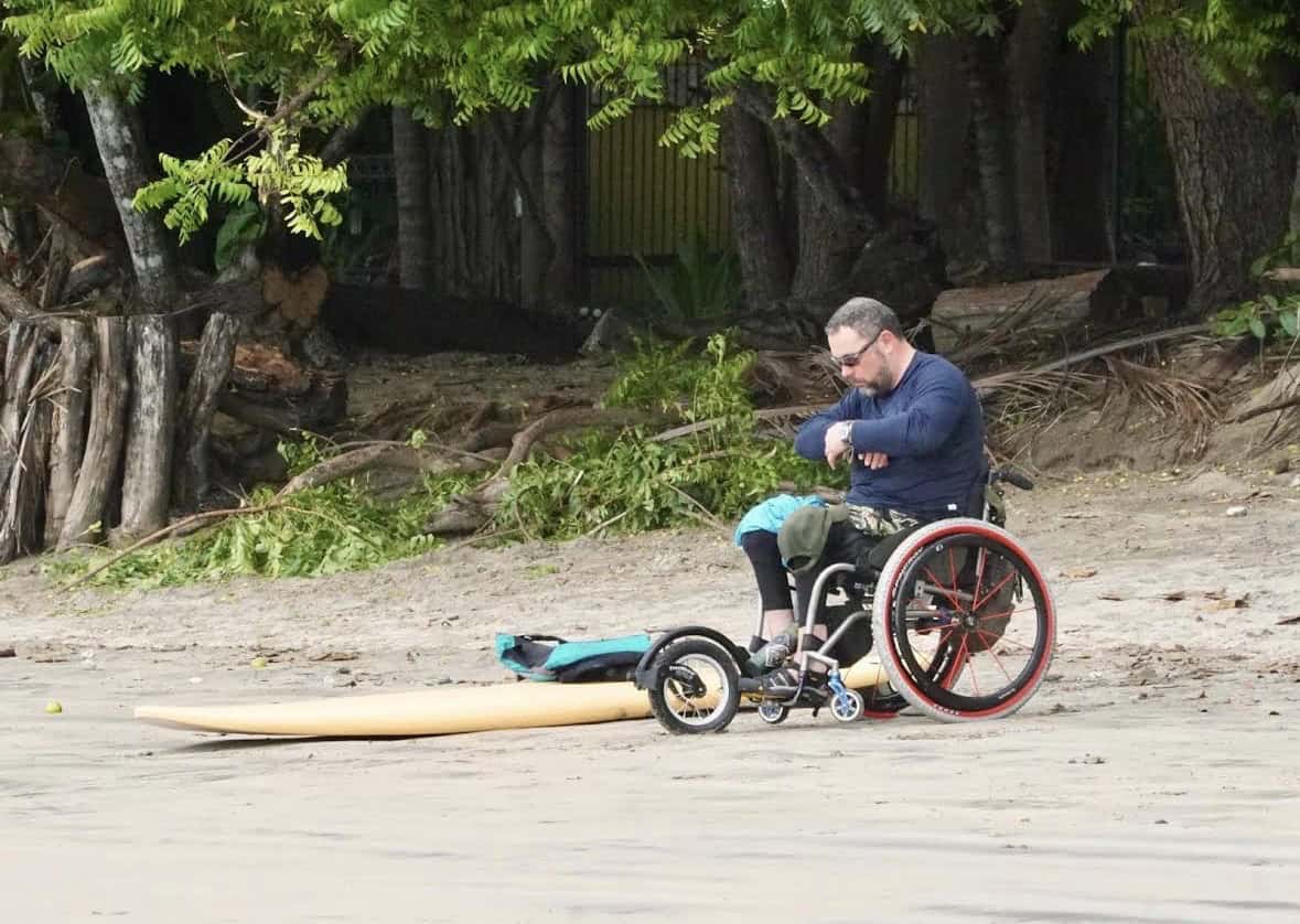 Hero Adaptive Combat Ocean and Recovery Program supporting veterans and adaptive athletes in Costa Rica